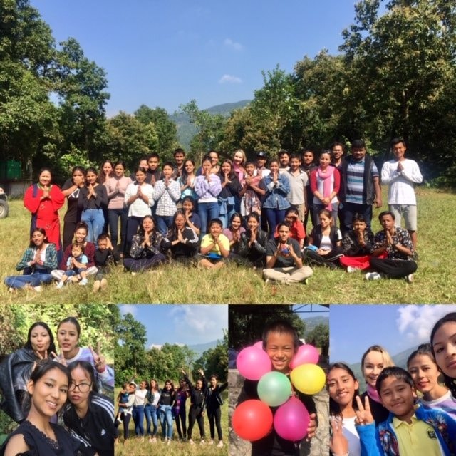 11th anniversary celebrations — large group gathering